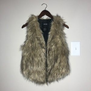 NWOT | Faux Fur Vest